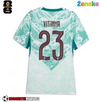 Ženske Nogometnih dresov Portugalska Vitinha #23 Gostujoči SP 2026 Kratki rokavi
